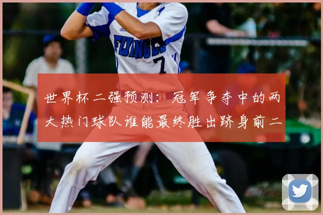世界杯二强预测:冠军争夺中的两大热门球队谁能最终胜出跻身前二