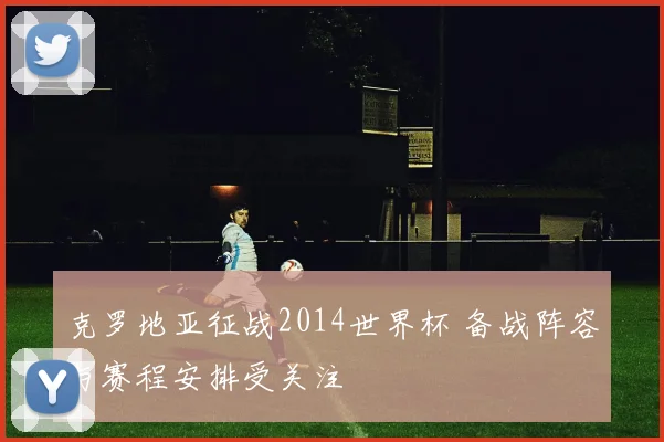 克罗地亚征战2014世界杯 备战阵容与赛程安排受关注