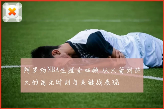 阿罗约NBA生涯全回顾 从火箭到热火的高光时刻与关键战表现