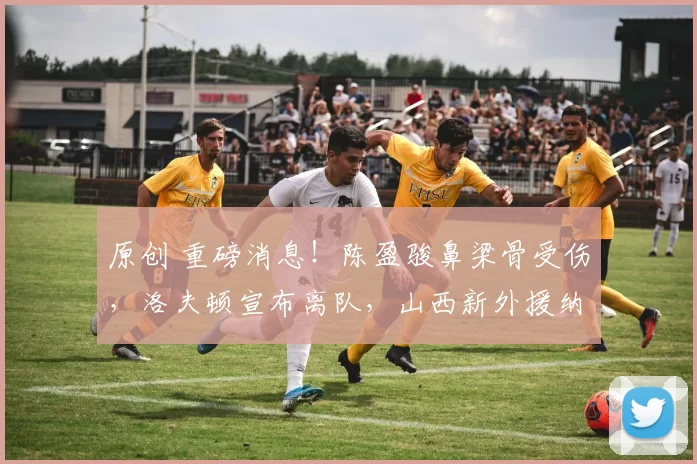 原创 重磅消息！陈盈骏鼻梁骨受伤，洛夫顿宣布离队，山西新外援纳特正式抵达！